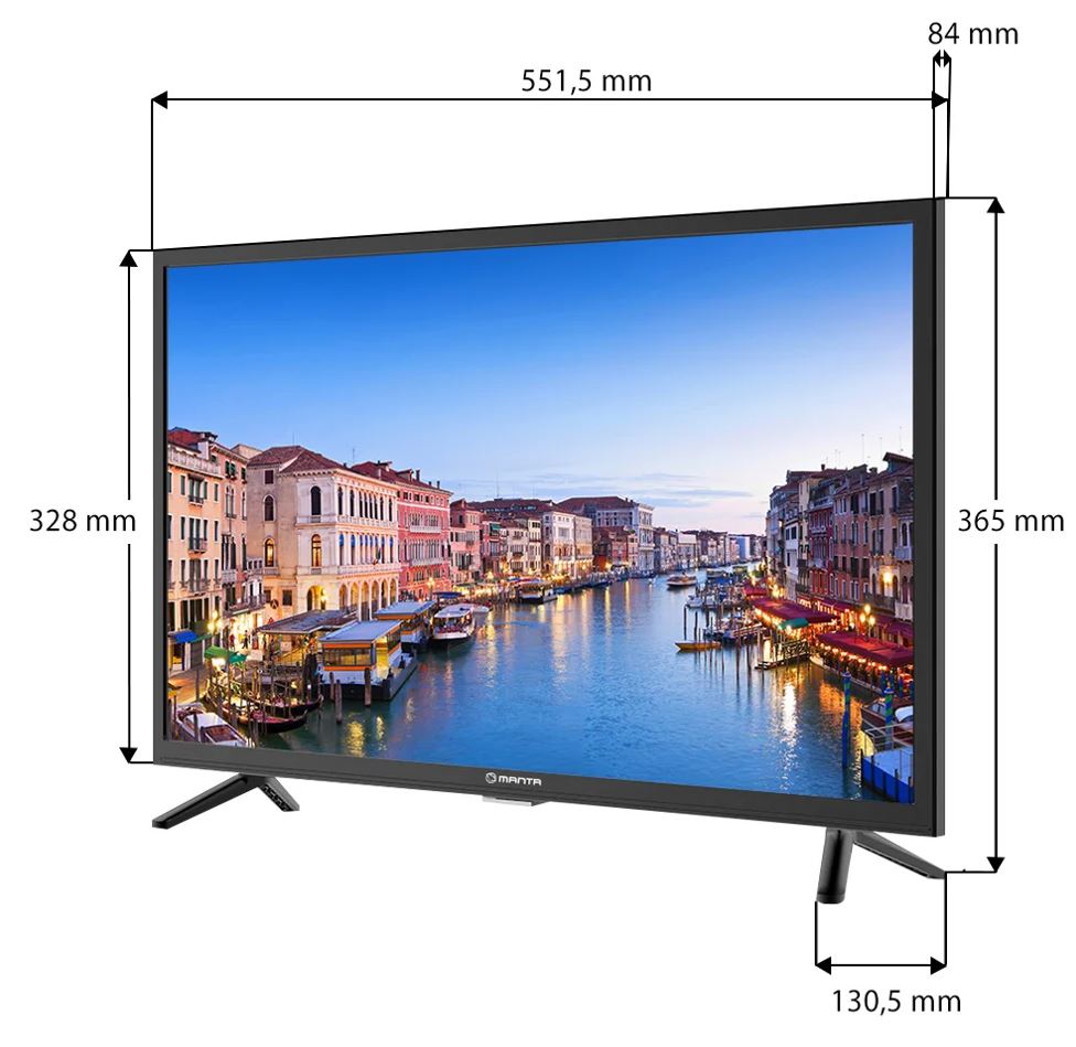 Manta 24LHN122T HD LED teler nutikate funktsioonidega