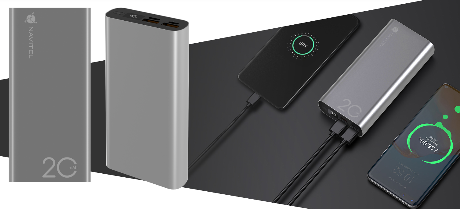 Navitel PWR20 AL Silver