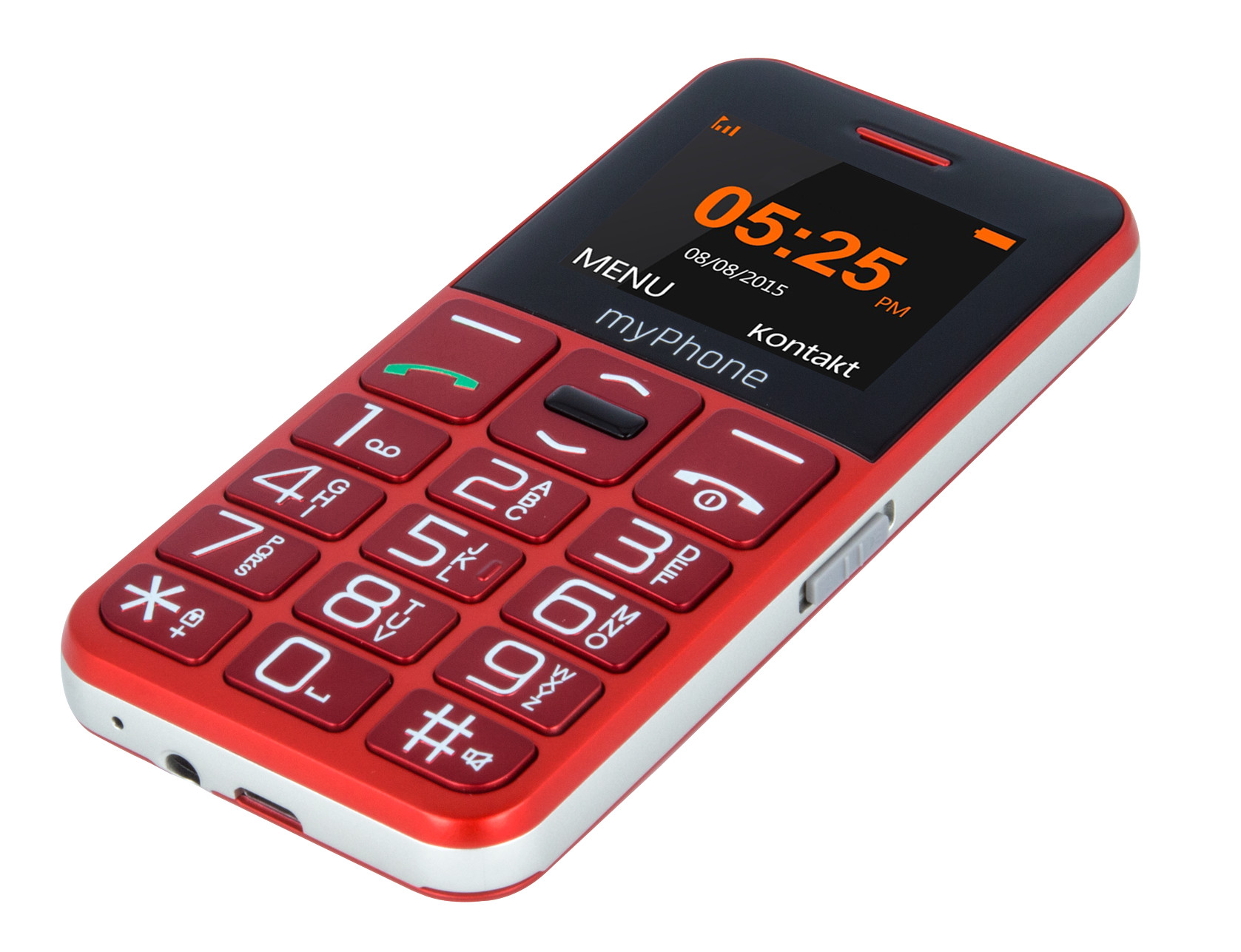 MyPhone HALO Easy Red телефон для пожилых