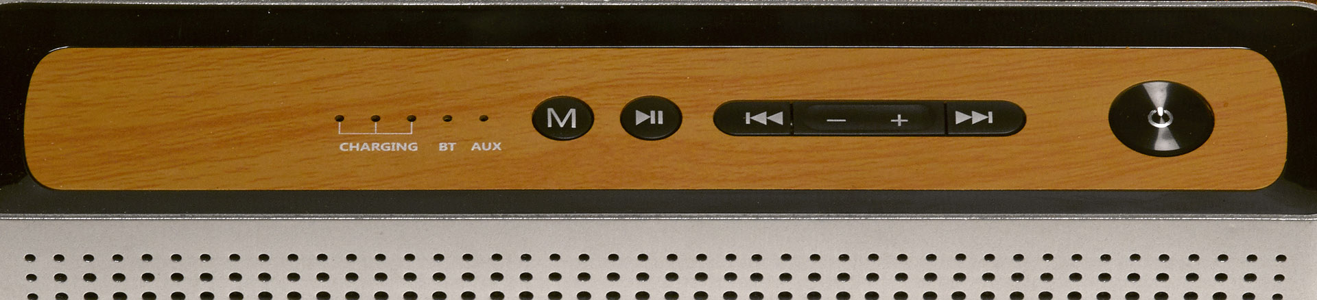 Denver BTS-200 sudraba Bluetooth skaļrunis