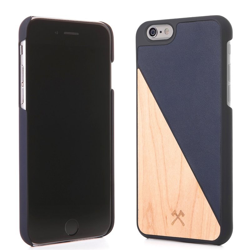 Woodcessories EcoSplit iPhone 6(s) Kleva Mėlyna eco231