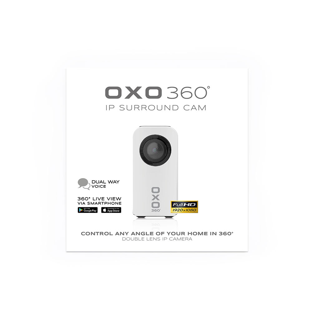 GoXtreme OXO 360° IP Cam 56200 - Panorāmas Drošības Kamera
