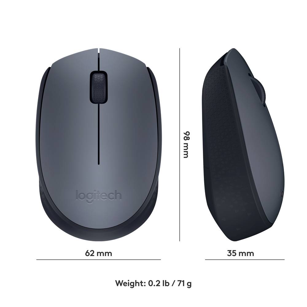 Logitech M170 910-004642 Belaidis Pelė Pilka