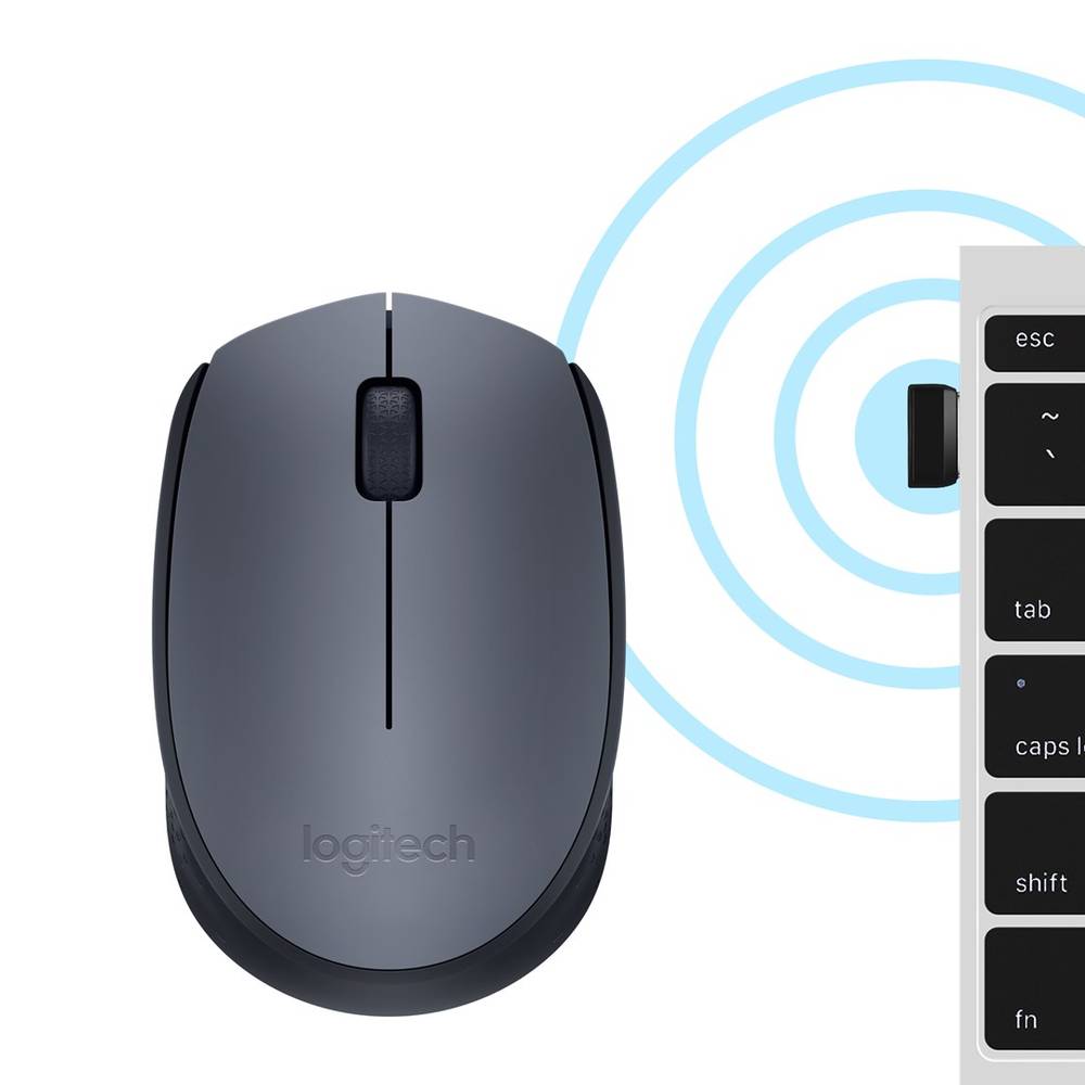 Logitech M170 910-004642 Belaidis Pelė Pilka