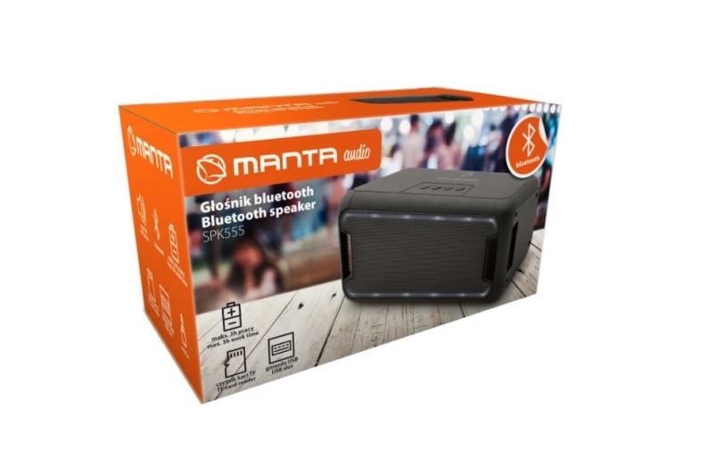 Manta SPK555 BT Wireless Bluetooth Speaker