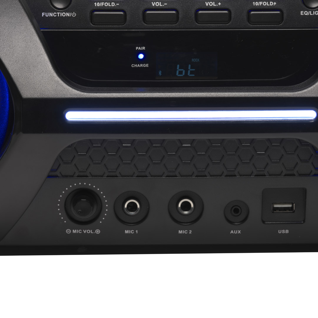 Denver BTB-410 Bluetooth skaļrunis ar LED gaismām