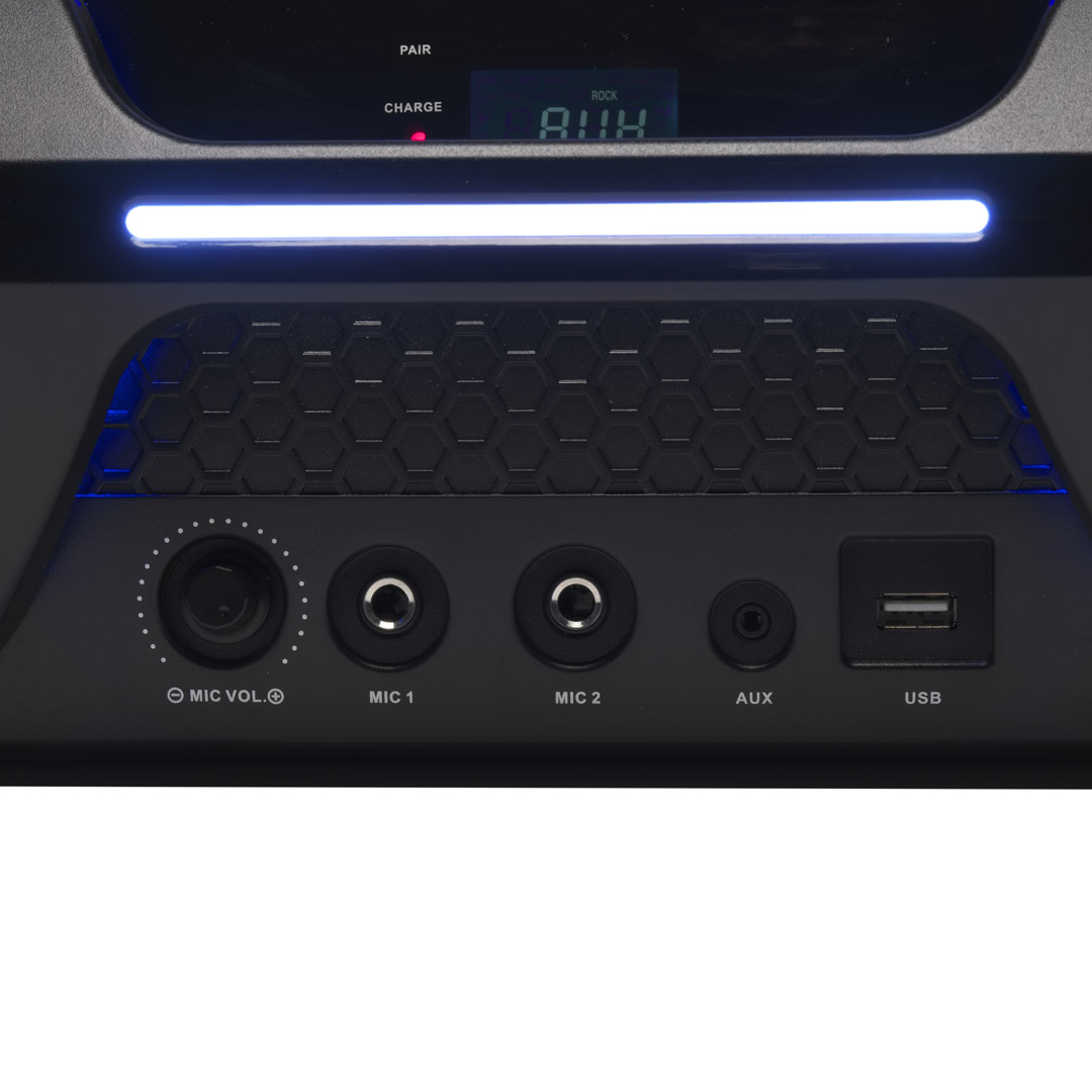 Denver BTB-410 Bluetooth skaļrunis ar LED gaismām