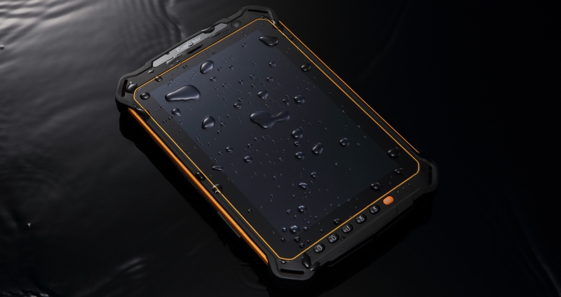 RugGear RG910 LTE Must Kollane Karm Tahvelarvuti