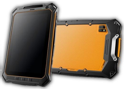 RugGear RG910 LTE Must Kollane Karm Tahvelarvuti