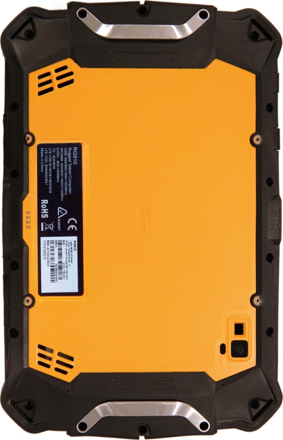 RugGear RG910 LTE Must Kollane Karm Tahvelarvuti