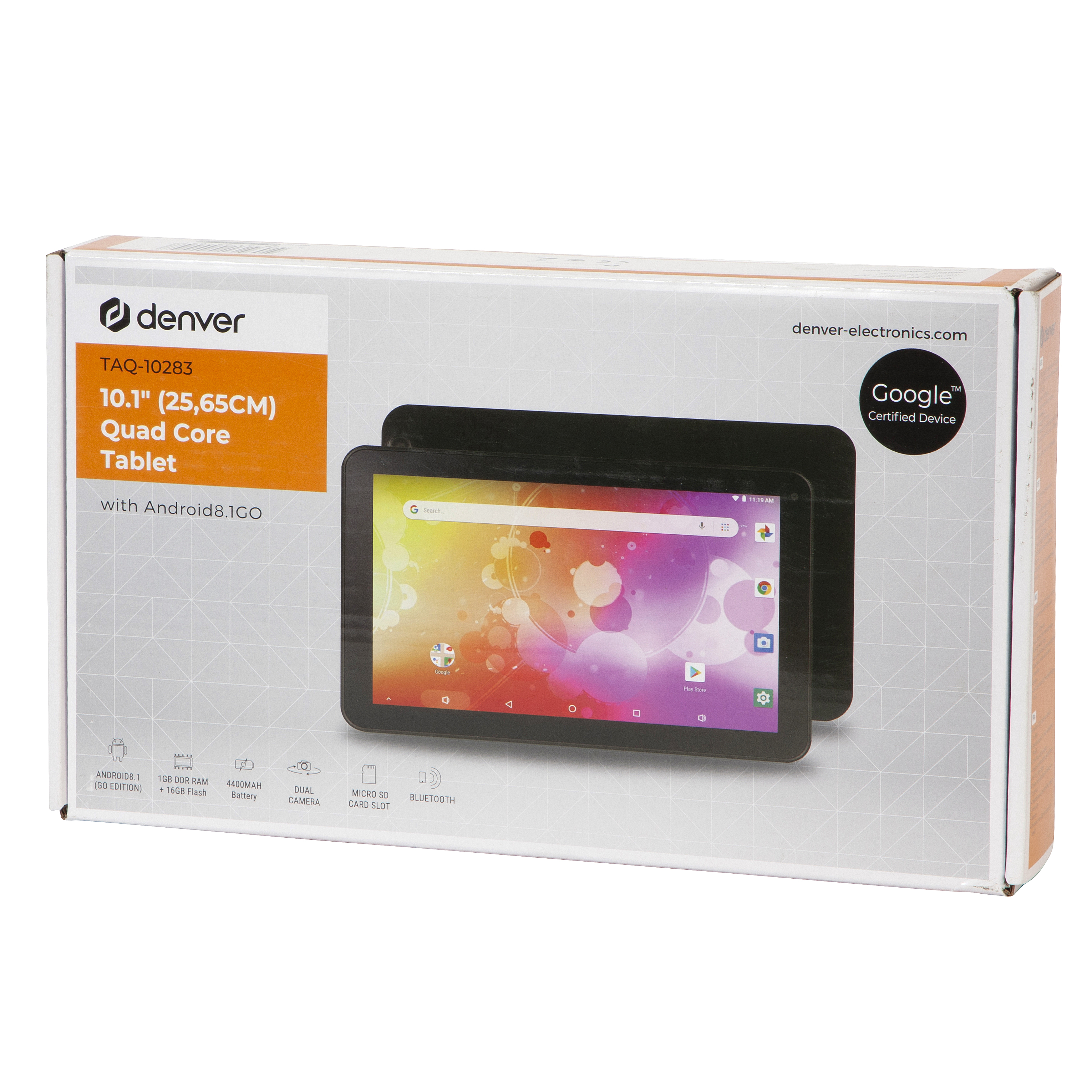 Denver TAQ-10283 10.1 Inch Android Tablet Black