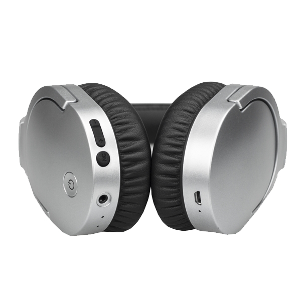 Denver BTN-207 Silver Bluetooth Headphones