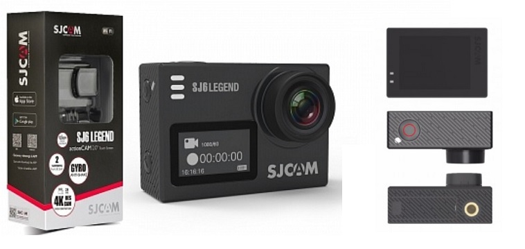 SJCAM SJ6 LEGEND Black veiksmo kamera