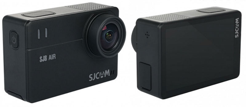 SJCAM SJ8 AIR Black kõrglahutusega seikluskaamera