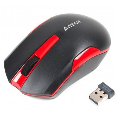 A4Tech V-Track G3-200N Wireless Mouse Black Red
