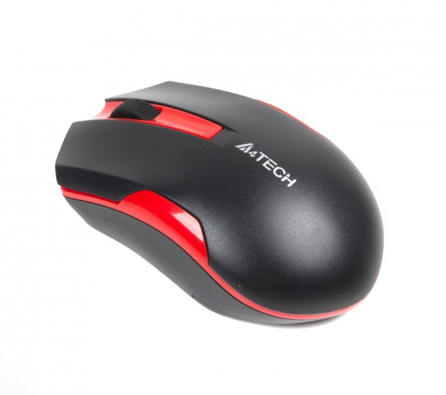 A4Tech V-Track G3-200N Wireless Mouse Black Red
