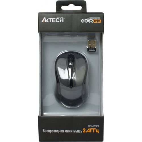 A4Tech V-Track G3-280A Wireless Mouse Gray