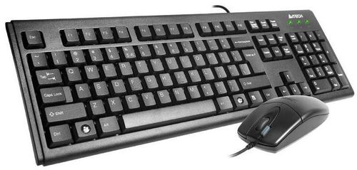 A4Tech KM-72620D Black Mouse & Keyboard Set