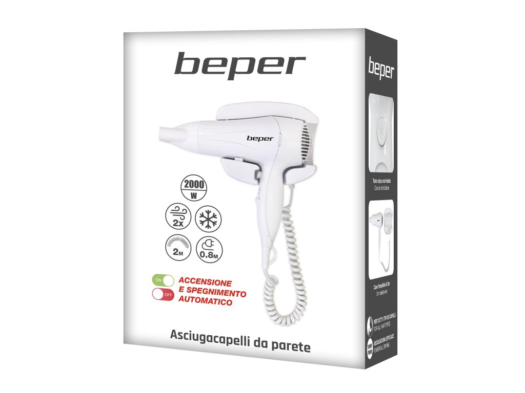 Beper 40.490 Фен Быстрая Сушка Компактный