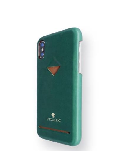 VixFox iPhone X/XS Forest Green Card Slot Case