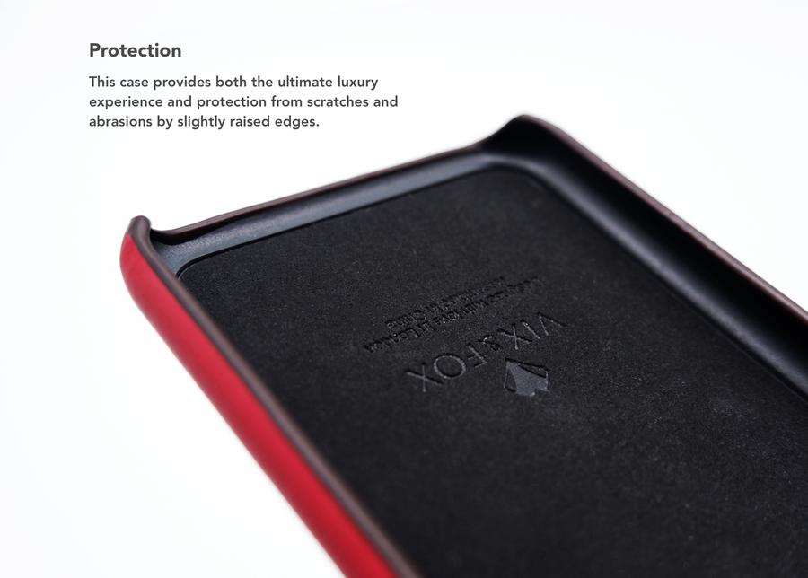 VixFox iPhone X/XS Card Slot Shell Ruby Red