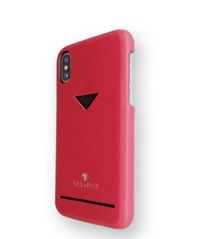 VixFox iPhone X/XS Card Slot Shell Ruby Red