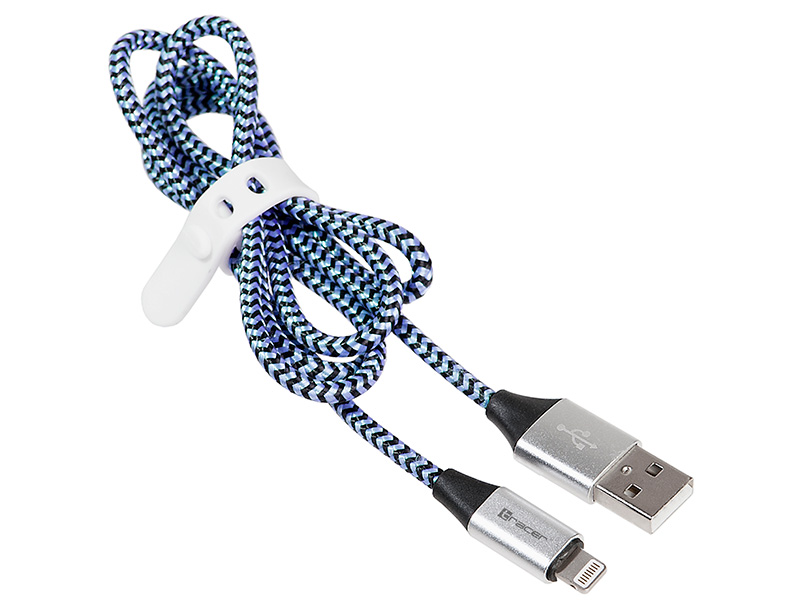 Tracer 46269 USB 2.0 iPhone Kaabel 1m Must Sinine