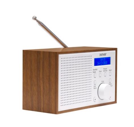 Denver DAB-46W Balts Digitālais Radio