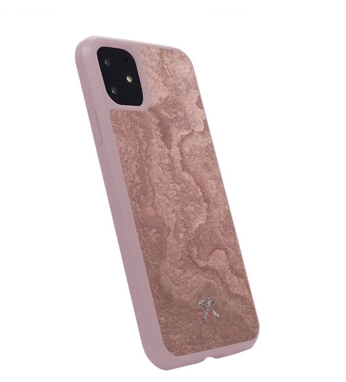 Woodcessories Stone Edition iPhone 11 Apvalks canyon red sto062