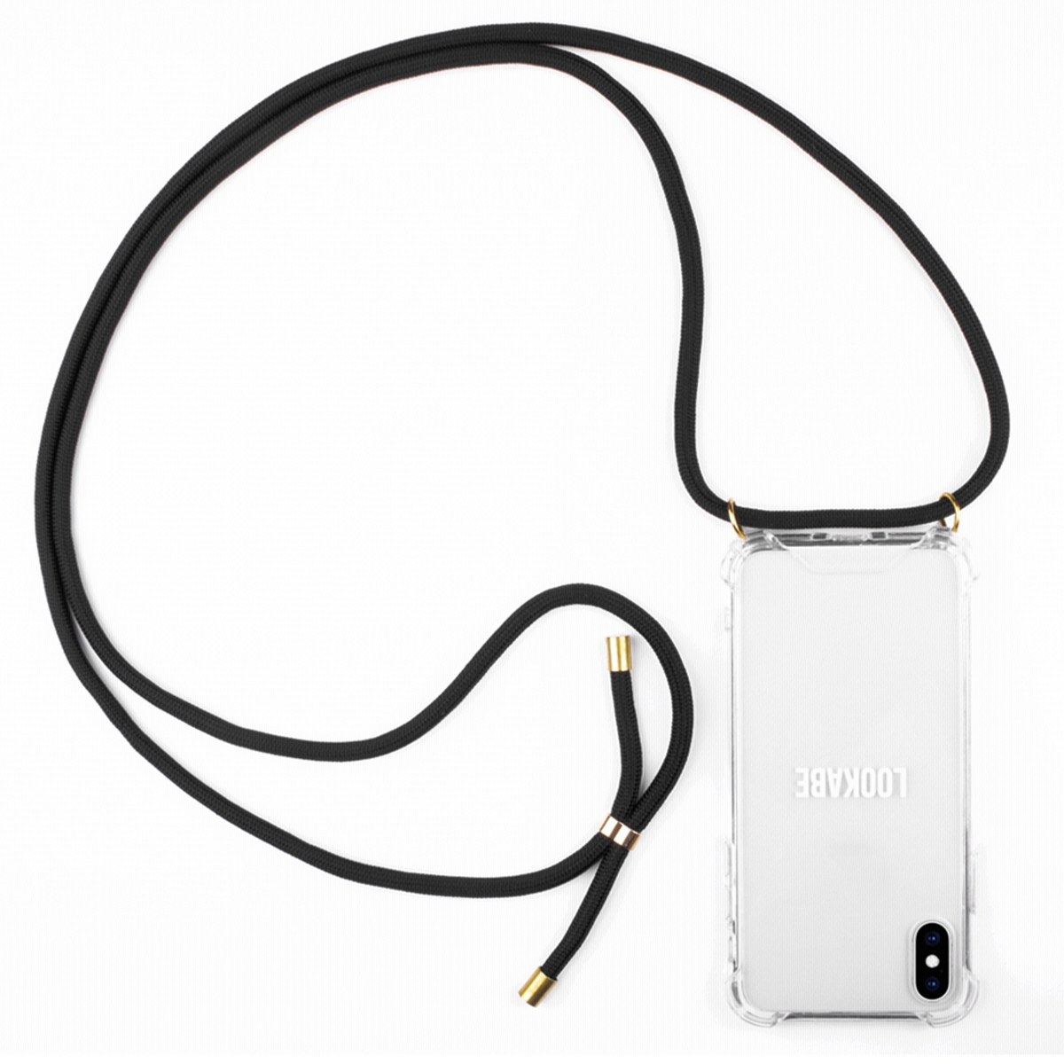 Lookabe loo003 Золотое Черное Ожерелье для iPhone X/Xs