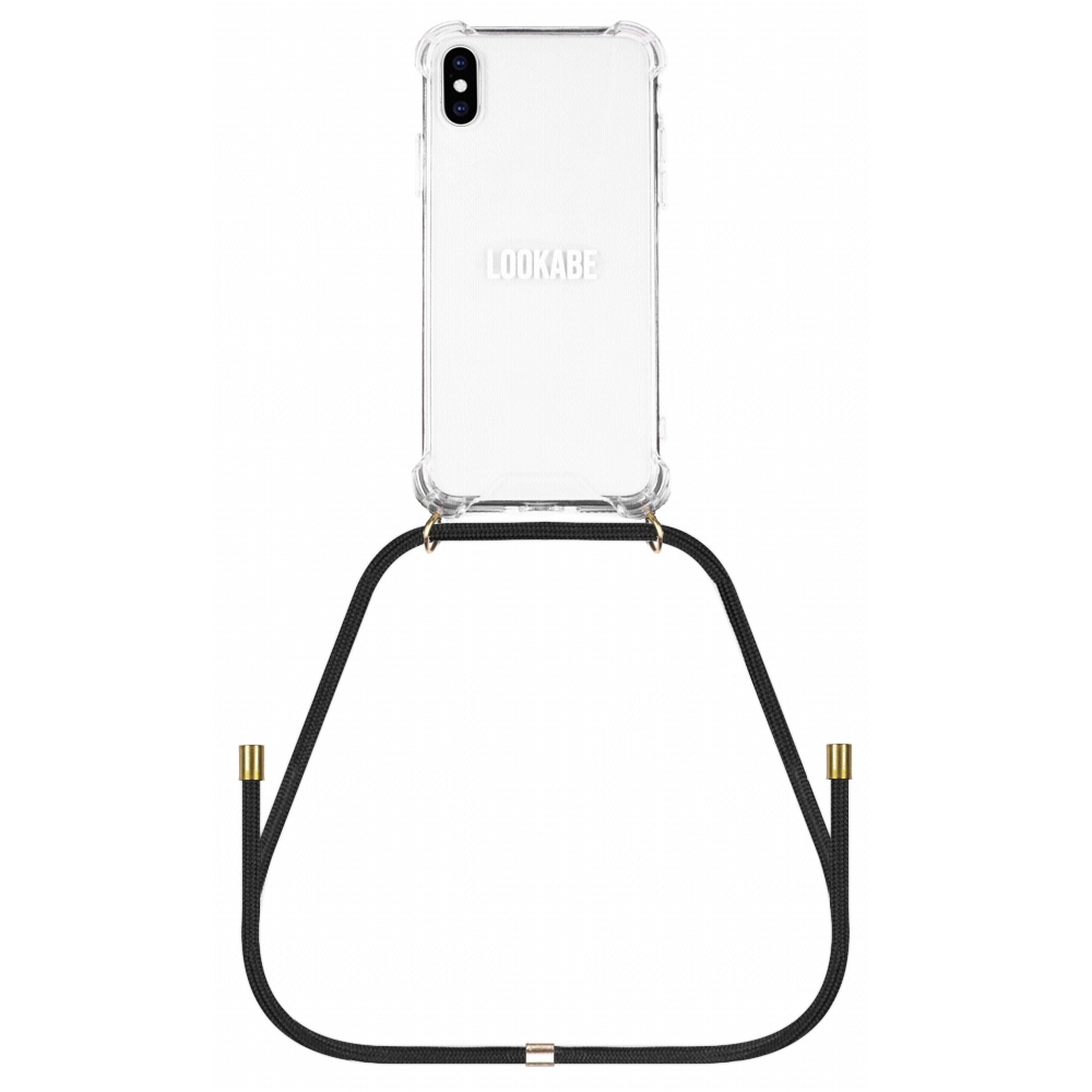 Lookabe loo003 Золотое Черное Ожерелье для iPhone X/Xs