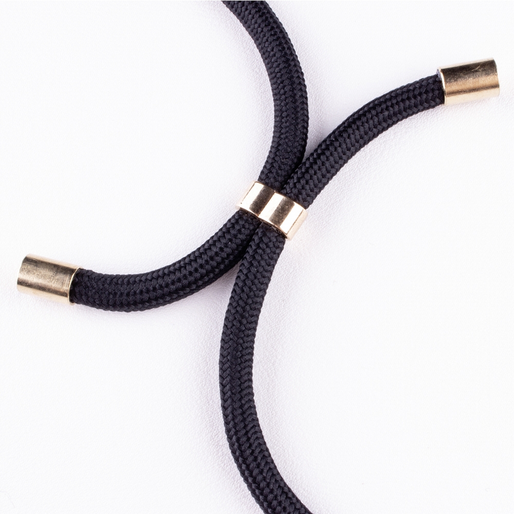 Lookabe Necklace iPhone 7/8+ Gold Black Loo002
