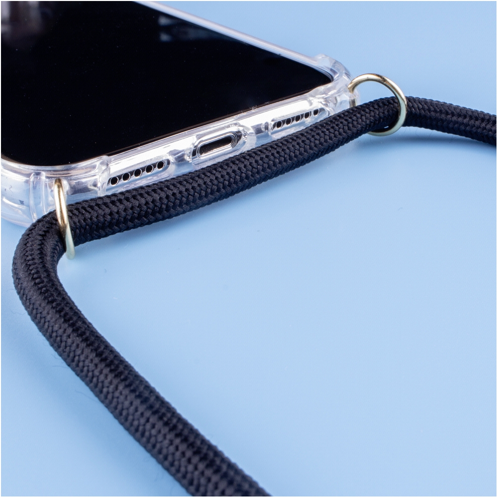 Lookabe kaklarota iPhone Xr Loo004 zelta melna
