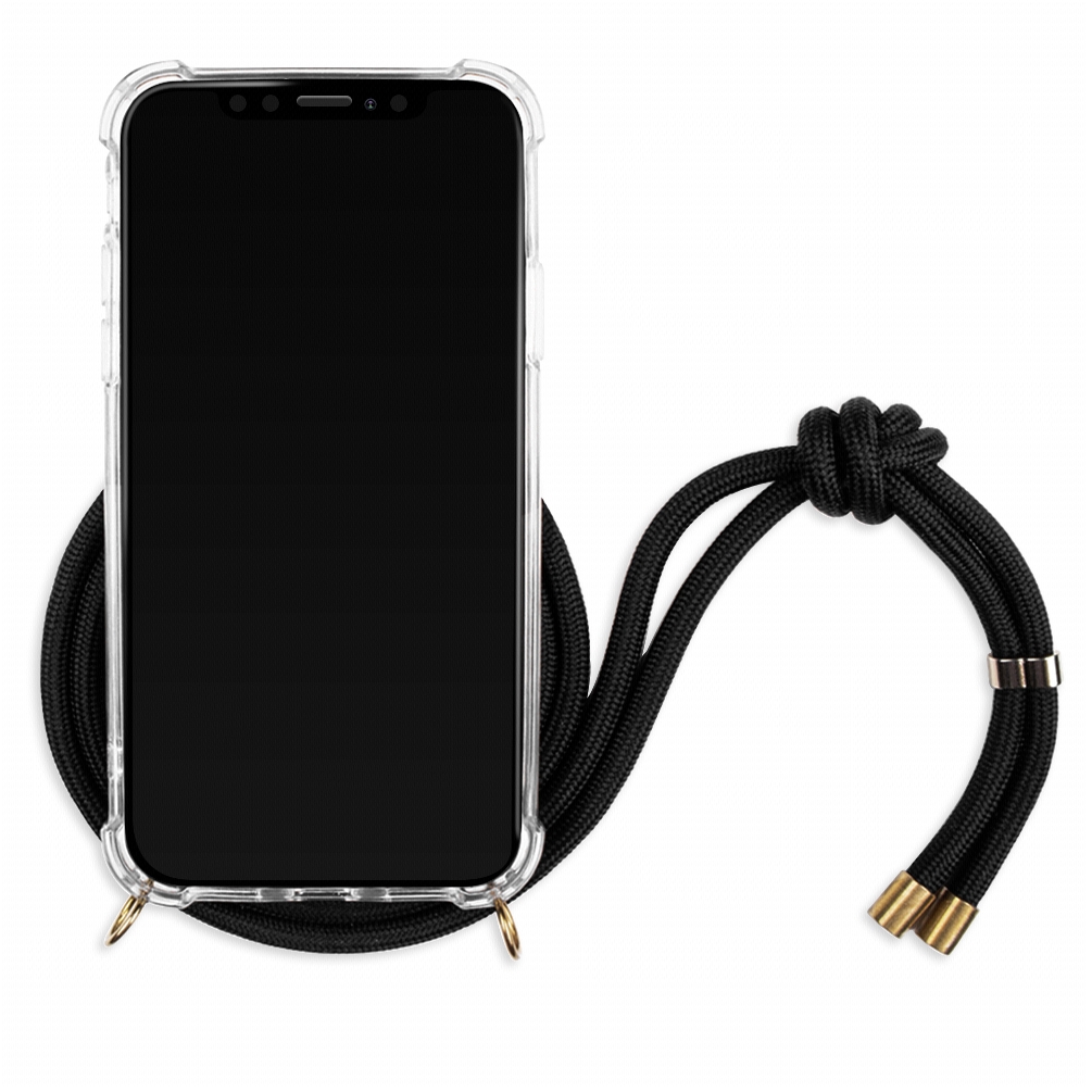 Lookabe kaklarota iPhone Xr Loo004 zelta melna