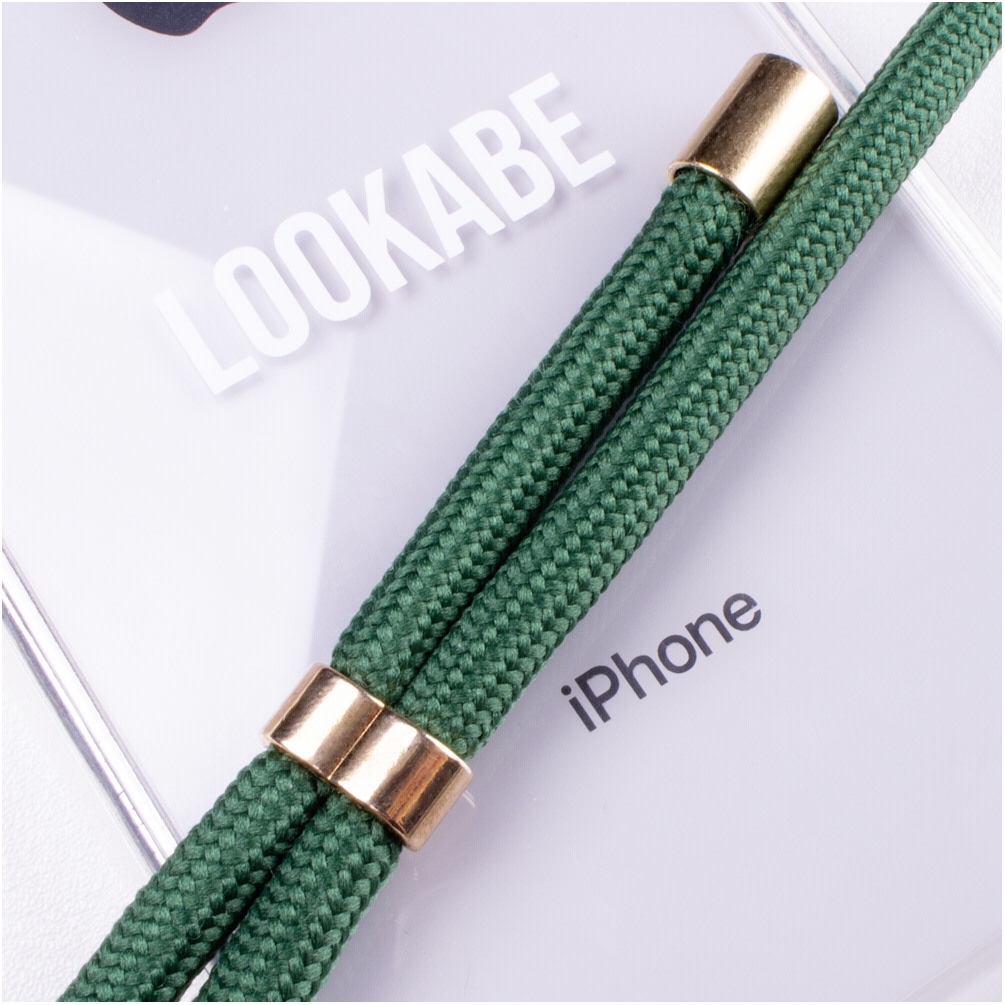 Lookabe LOO011 Zelta Zaļā Kaklarota priekš iPhone 7/8