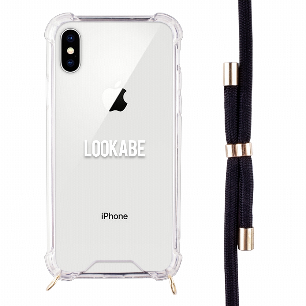 Lookabe LOO005 kuldne must kaelakee iPhone Xs Max