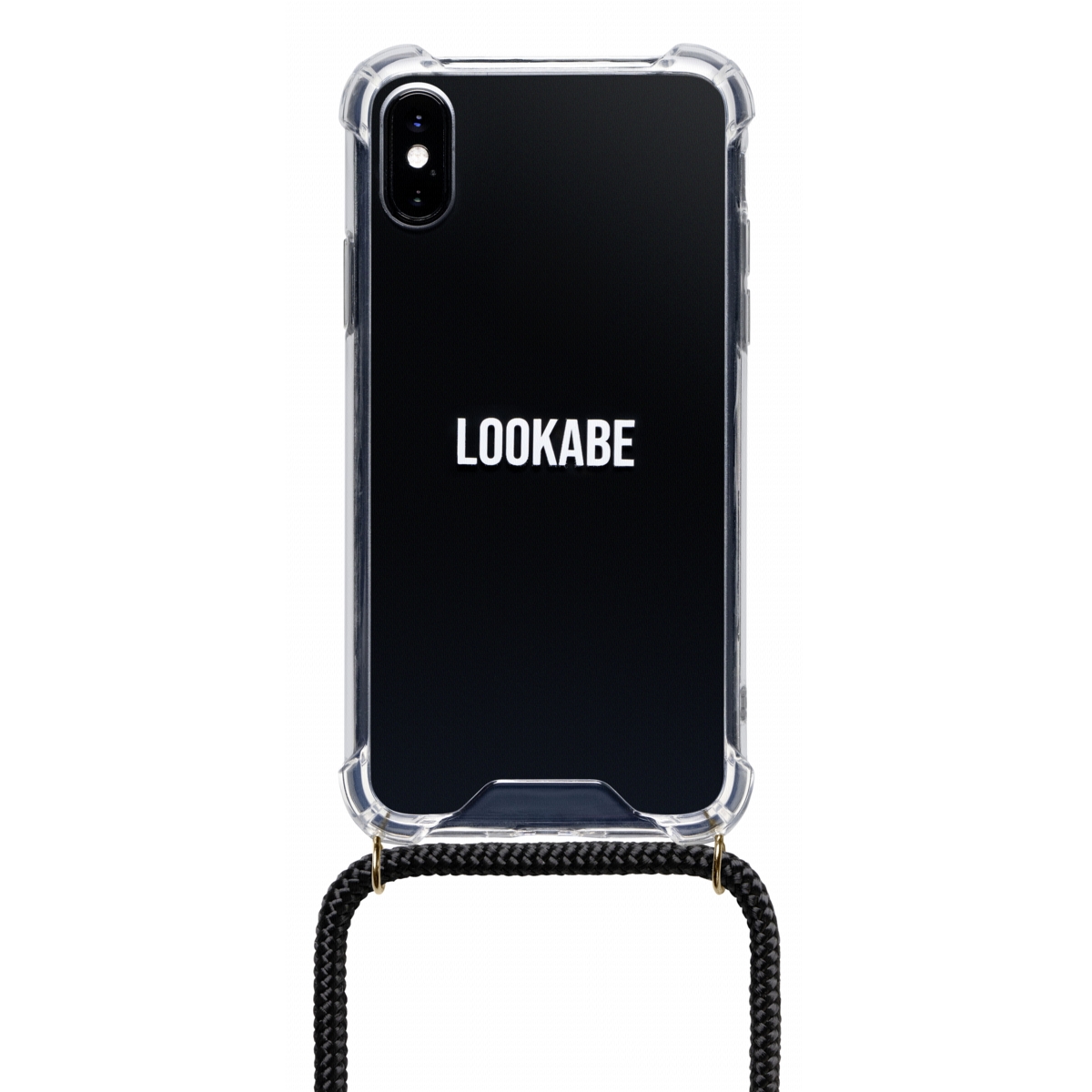Lookabe LOO005 kuldne must kaelakee iPhone Xs Max