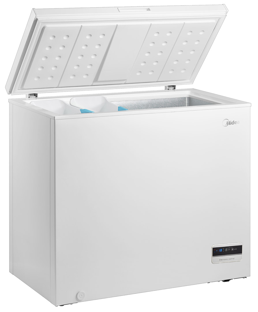 Midea MDRC279FZF01CE Kompaktiškas Šaldiklis Baltas