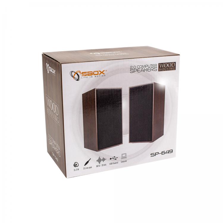 Sbox SP-649 Wood Bluetooth Skaļrunis