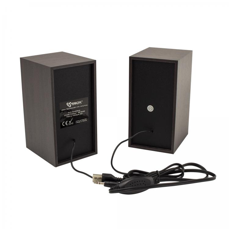 Sbox SP-649 Wood Bluetooth Skaļrunis