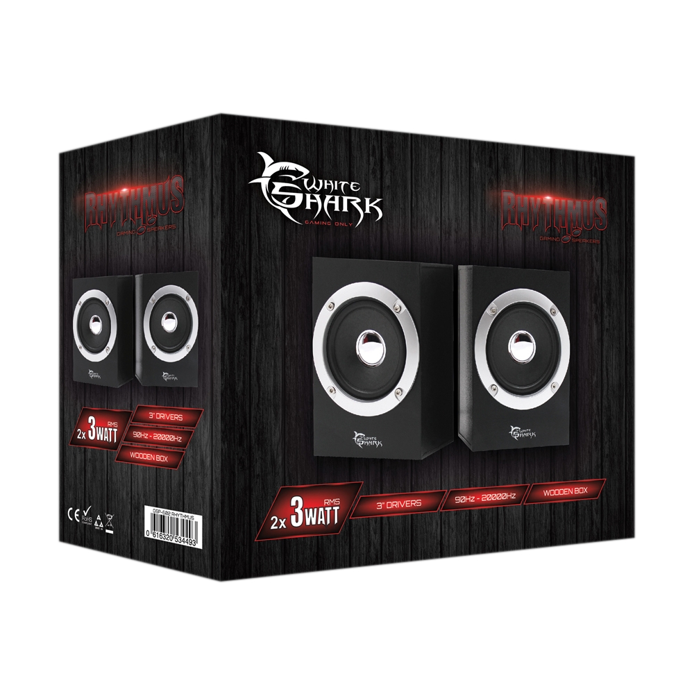 White Shark 2.0 GSP-602 Rhythmus Gaming Headset