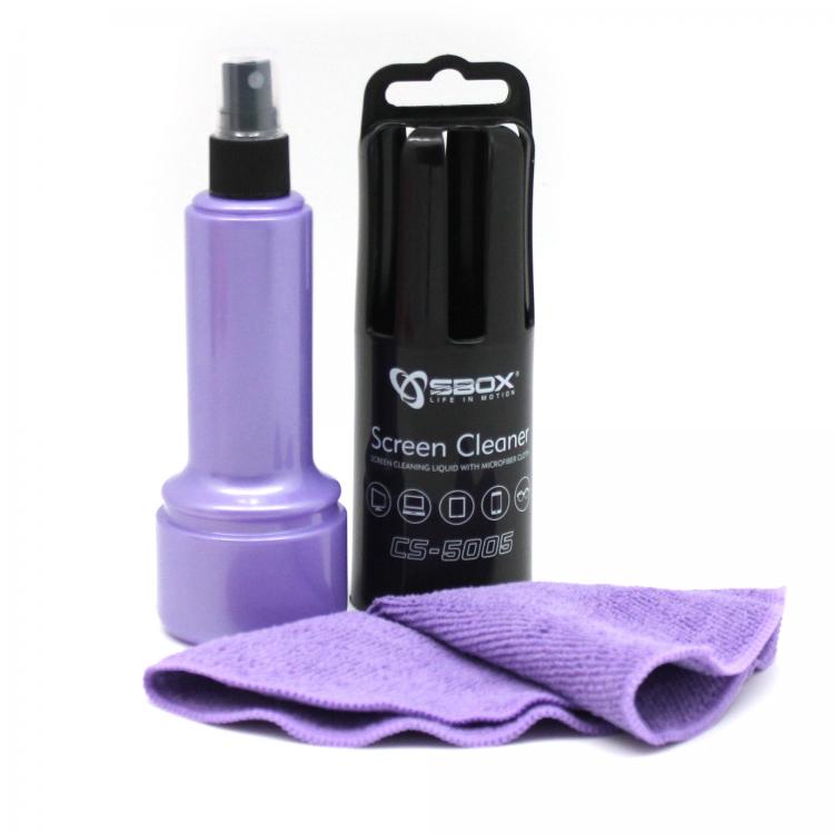 Sbox CS-5005U 150ml Purple Screen Cleaner