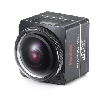 Kodak SP360 4K Extreme Kit Melna Darbības Kamera