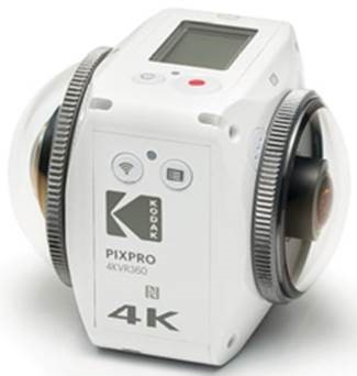 Kodak VR360 4K Valge Kaamera
