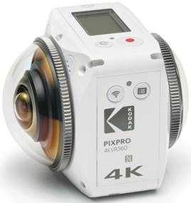 Kodak VR360 4K Kaamera Ultimate Pack Valge