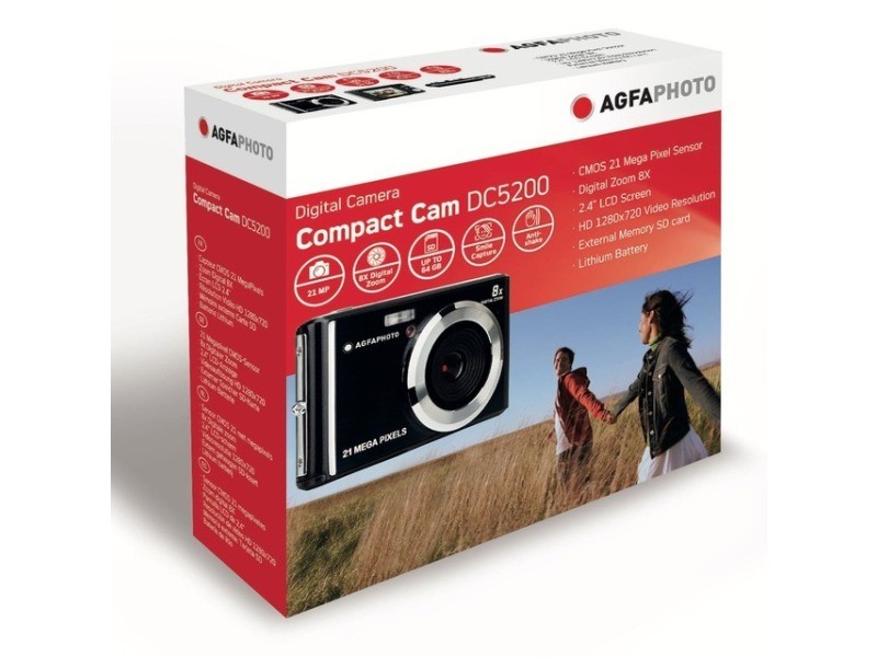 AGFA DC5200 Kompaktiškas Skaitmeninis Fotoaparatas Mėlynas
