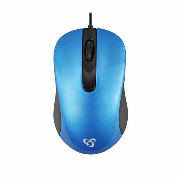Sbox M-901 Optical Mouse  Blue