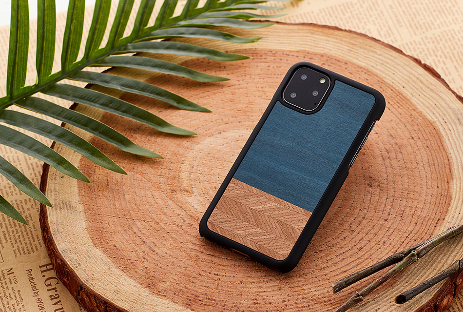 MAN&WOOD iPhone 11 Pro Max Case Denim Black