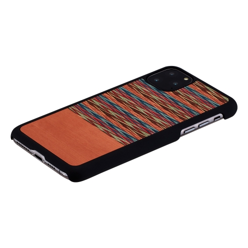 MAN&WOOD iPhone 11 Pro Max Brūnais rūtiņraksts maciņš