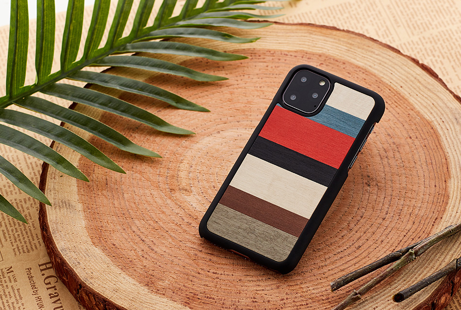MAN&WOOD iPhone 11 Pro Max korpus Corallina Black